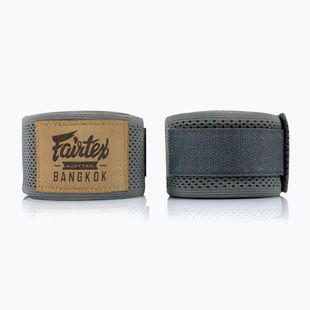 Боксови бандажи Fairtex Elastic Handwraps 455 cm gray
