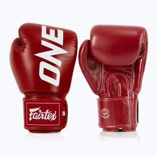 Боксови ръкавици Fairtex ONE X Fairtex Boxing red