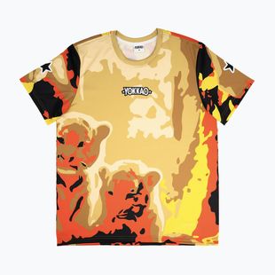 Мъжка тениска за тренировки YOKKAO Tiger Family Muay Thai Workout Tee gold