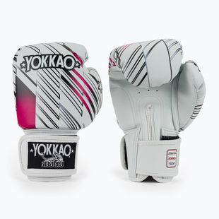 Боксьорски ръкавици YOKKAO Power Boxing white