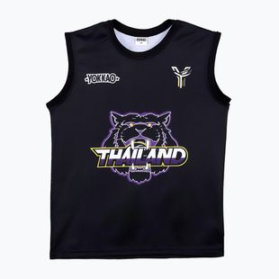 Мъжка тениска за тренировка YOKKAO Tiger Workout Tank Top black