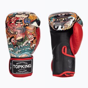 Боксови ръкавици Top King Boxing Culture black/red TKBGCT-SL-2C3
