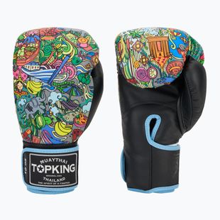 Боксови ръкавици Top King Boxing Culture black TKBGCT-TH-SL-BK