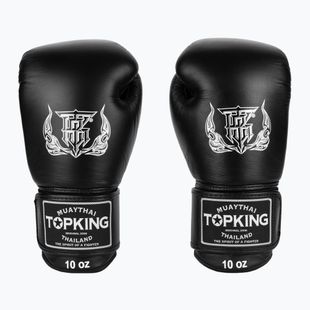 Боксови ръкавици Top King Muay Thai Ultimate black