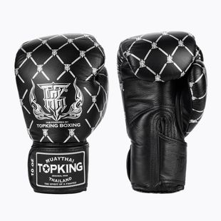 Боксови ръкавици Top King Boxing Chain black/silver