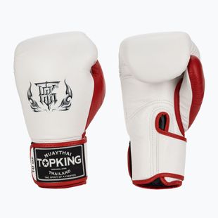 Боксови ръкавици Top King Boxing Reborn white/red