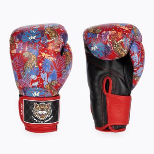 Боксови ръкавици Top King Boxing Wild Tiger black/red