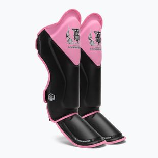 Протектори за подбедрици и стъпала Top King Shin Guards Blend black/pink