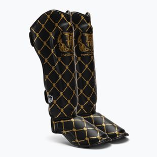 Протектори за подбедрица и стъпала Top King Chain black/gold