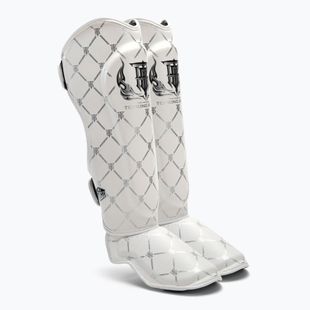 Протектори за подбедрица и стъпала Top King Chain white/silver