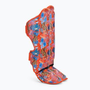 Протектори за подбедрици и стъпала Top King Wild Tiger Tiger orange