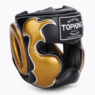 Боксова каска Top King Empower  black/gold