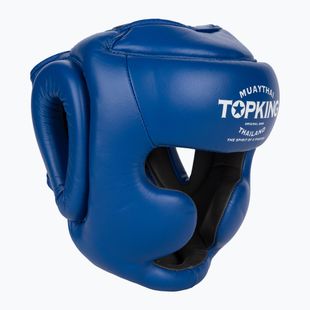 Боксова каска Top King Full Coverage blue