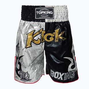 Шорти за тренировки Top King Kickboxing black/white