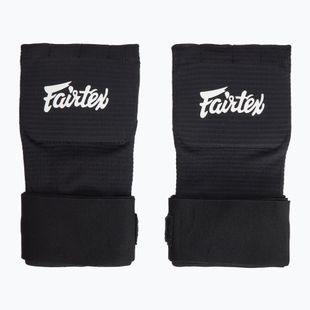 Вътрешни боксови ръкавици Fairtex Quick Wraps black
