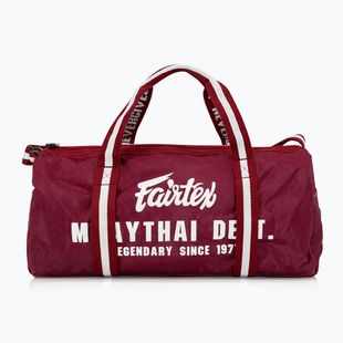 Чанта за тренировки Fairtex Barrel, бордо