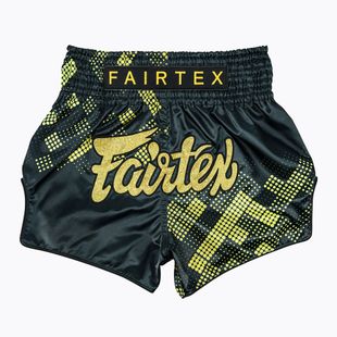 Шорти за тренировка Fairtex Muay Thai S1931 Heart of Gold black/gold