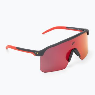 Слънчеви очила Nike Expedition Shield matte dark smoke grey/ red mirror