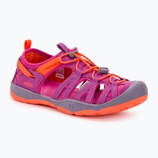 Детски сандали за трекинг KEEN Moxie purple wine/nasturtium