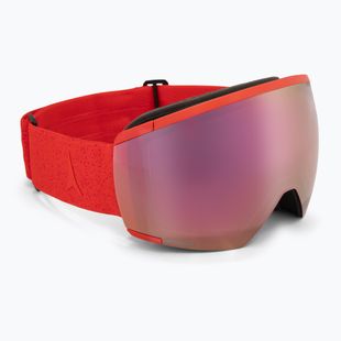 Скиорски очила Atomic Redster L HD red tension/pink copper