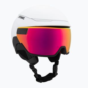 Скиорска каска Atomic Revent GT Amid Visor HD white/black/red hd