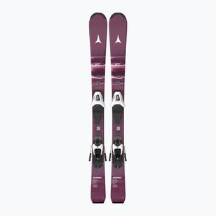 Детски ски за спускане със ски автомати Atomic Maven Jr 100-120 + C5 GW red plum