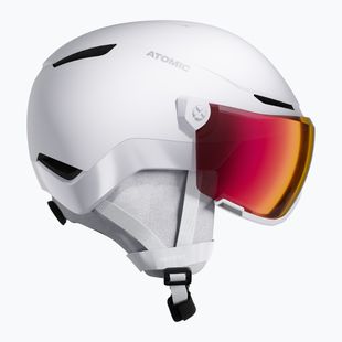 Скиорска каска Atomic Revent Visor Photo white heather/red photo