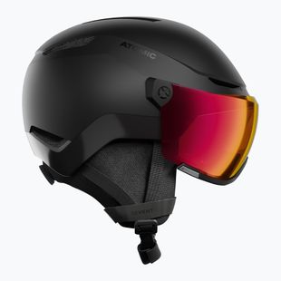 Скиорска каска Atomic Revent Visor Photo black/red photo
