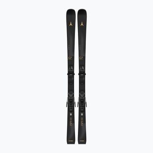 Дамски ски за спускане със ски автомати Atomic Cloud C7 Black + M10 GW black