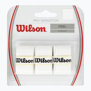 Обвивки за тенис ракета Wilson Pro Overgrip Sensation 3 бр. бели.