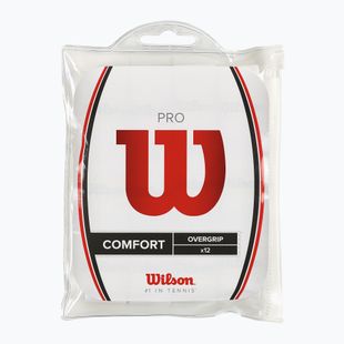 Обвивки за тенис ракета Wilson Pro Overgrip 12 бр. бели.