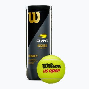 Топки за тенис Wilson US Open XD 3 бр. жълти