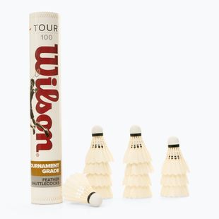 Wilson Tour BWF совалки за бадминтон 12 бр. бели.