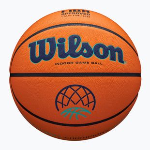 Wilson EVO NXT Шампионска лига баскетбол оранжев размер 7