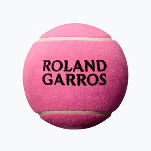 Wilson Roland Garros 5 Mini Jumbo розова топка за тенис с автограф