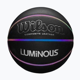 Wilson Luminous черен размер 7 баскетбол