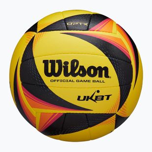 Wilson OPTX AVP VB OFFICIAL GB плажен волейбол жълт размер 5