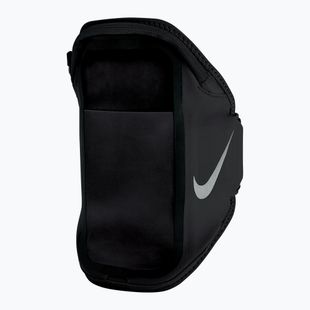 Лента за телефон Nike Pocket Arm Band Plus black/black/silver