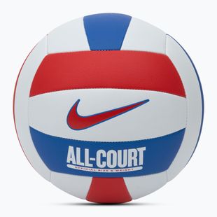 Волейболна топка Nike All Court Volleyball white / univerzity red / game royal / univerzity red размер 5