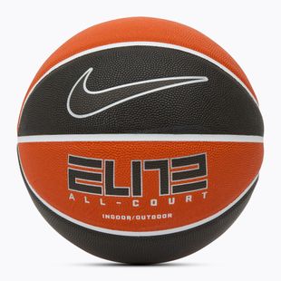 Баскетболна топка Nike Elite All Court 8P 2.0 Deflated amber/white/metallic silver/black размер 7