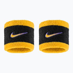 Накитници Nike Swoosh Classic Wristbands 2 бр. black/court purple/university gold