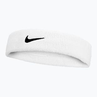 Лента за глава Nike Swoosh Classic white/black
