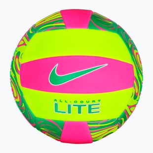 Волейболна топка Nike All Court Lite hyper pink/volt/green shock размер 5