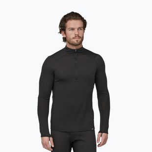 Мъжки суитшърт Patagonia Cap Termal Weight Zip Neck black