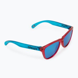 Детски слънчеви очила Oakley Frogskins XXS acid pink/prizm sapphire