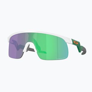 Детски слънчеви очила Oakley Resistor matte white/prizm jade