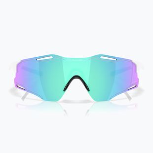 Слънчеви очила Oakley Cybr Zero полиран бял/призматичен сапфир