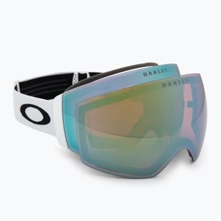 Скиорски очила Oakley Flight Deck Pro M matte white/prizm sapphire/prizm sage go