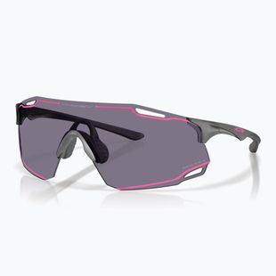 Слънчеви очила Oakley Cybr Dyno matte grey smoke/prizm grey with pink ink
