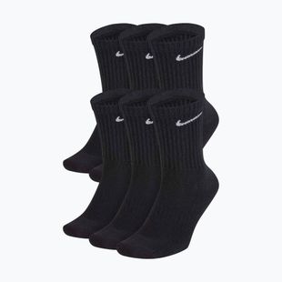Чорапи Nike Everyday Cushioned 6 чифта black/white